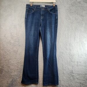 Levi's Signature Bootcut Jeans Womens Size 12 (Fits 33x33) Mid Rise Streetwear